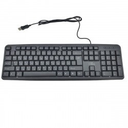 Πληκτρολόγιο Titanium TK101BG, USB 2.0, Κυριλλιοποίηση, Μαύρο