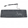 Πληκτρολόγιο Titanium TK101BG, USB 2.0, Κυριλλιοποίηση, Μαύρο