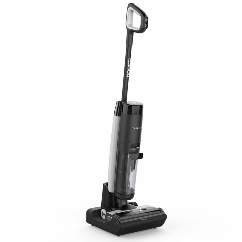 Tineco Floor One S7 Flashdry Pet ηλεκτρική σκούπα, 230W, 0.72 l βρώμικο/0.85 l καθαρό, 40 λεπτά αυτονομία, 4 λειτουργίες, σύστημα αυτοκαθαρισμού FlashDry, οθόνη LED, Μαύρο