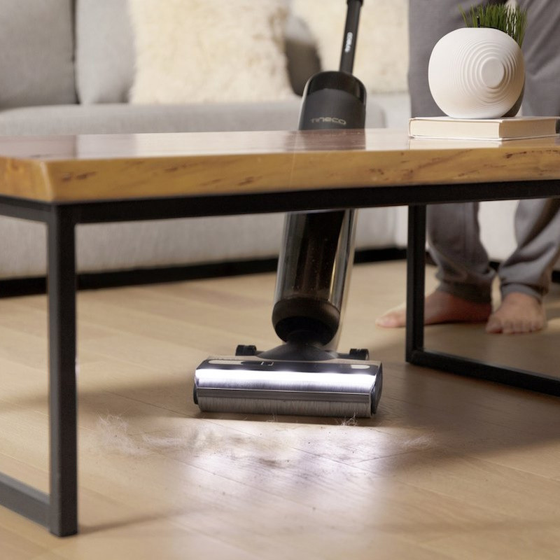 Tineco Floor One S7 Flashdry Pet ηλεκτρική σκούπα, 230W, 0.72 l βρώμικο/0.85 l καθαρό, 40 λεπτά αυτονομία, 4 λειτουργίες, σύστημα αυτοκαθαρισμού FlashDry, οθόνη LED, Μαύρο