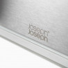 Σκεύος με αποστράγγιση Joseph Joseph 851694, 3 θήκες, Αντιολισθητική βάση, Αποσπώμενο, Inox/λευκό