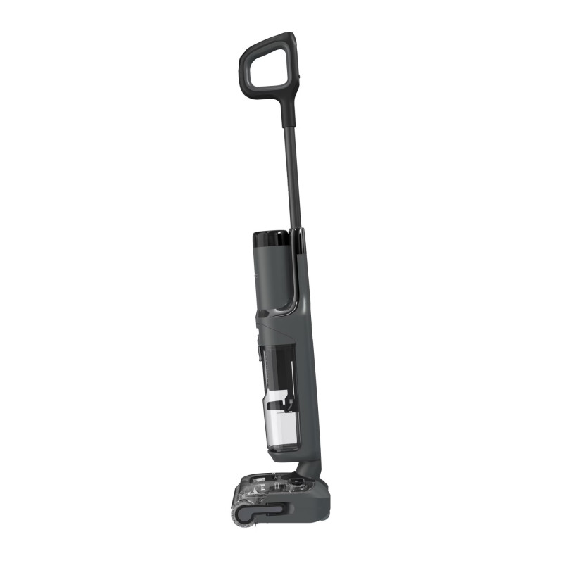 Κάθετη ηλεκτρική σκούπα Tineco Floor One S6 Stretch Extreme, 220W, 18000 Pa, Στεγνό/Υγρό, 0,72 l βρώμικο/0,8 l καθαρό, Αυτονομία 40 λεπτά, 233 m2, Οθόνη LED, Φωνητικός βοηθός, Μαύρο
