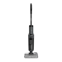 Κάθετη ηλεκτρική σκούπα Tineco Floor One S6 Stretch Extreme, 220W, 18000 Pa, Στεγνό/Υγρό, 0,72 l βρώμικο/0,8 l καθαρό, Αυτονομία 40 λεπτά, 233 m2, Οθόνη LED, Φωνητικός βοηθός, Μαύρο