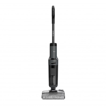 Κάθετη ηλεκτρική σκούπα Tineco Floor One S6 Stretch Extreme, 220W, 18000 Pa, Στεγνό/Υγρό, 0,72 l βρώμικο/0,8 l καθαρό, Αυτονομία 40 λεπτά, 233 m2, Οθόνη LED, Φωνητικός βοηθός, Μαύρο