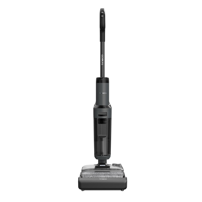 Κάθετη ηλεκτρική σκούπα Tineco Floor One S6 Stretch Extreme, 220W, 18000 Pa, Στεγνό/Υγρό, 0,72 l βρώμικο/0,8 l καθαρό, Αυτονομία 40 λεπτά, 233 m2, Οθόνη LED, Φωνητικός βοηθός, Μαύρο
