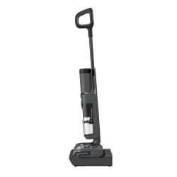 Κάθετη ηλεκτρική σκούπα Tineco Floor One S6 Stretch Extreme, 220W, 18000 Pa, Στεγνό/Υγρό, 0,72 l βρώμικο/0,8 l καθαρό, Αυτονομία 40 λεπτά, 233 m2, Οθόνη LED, Φωνητικός βοηθός, Μαύρο