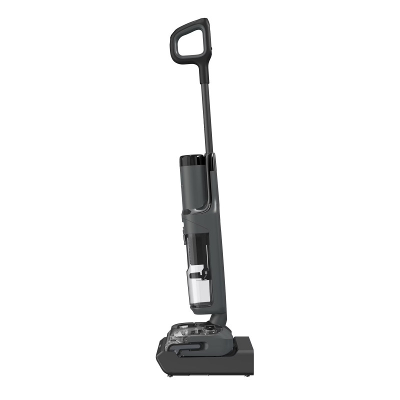Κάθετη ηλεκτρική σκούπα Tineco Floor One S6 Stretch Extreme, 220W, 18000 Pa, Στεγνό/Υγρό, 0,72 l βρώμικο/0,8 l καθαρό, Αυτονομία 40 λεπτά, 233 m2, Οθόνη LED, Φωνητικός βοηθός, Μαύρο