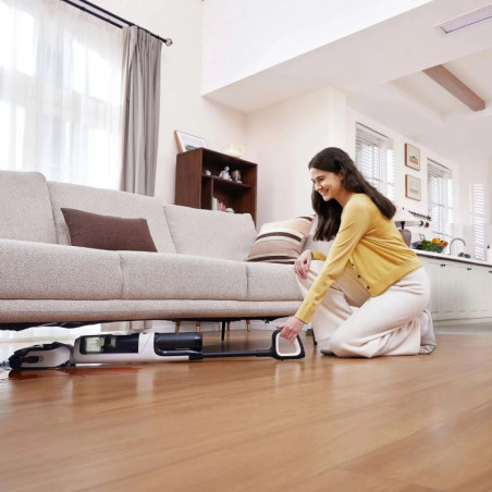 Tineco Floor One Switch S6 Stretch Plus 5in1 όρθια ηλεκτρική σκούπα, 21000 Pa, Στεγνό/Υγρό, 0.72L βρώμικο/0.8L καθαρό, Wi-Fi, iLoop adaptive power, Μαύρο/λευκό