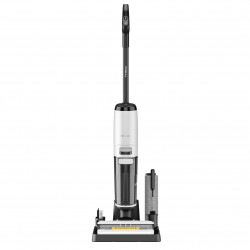 Κάθετη ηλεκτρική σκούπα Tineco Floor One S7 Steam Plus 4B1, 240W, Στεγνό/Υγρό, 0,7 l βρώμικο/0,8 l καθαρό, οθόνη LED και φωτισμός, Ατμός + στέγνωμα, Λευκό/μαύρο