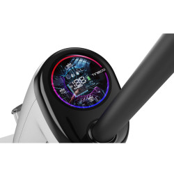 Κάθετη ηλεκτρική σκούπα Tineco Floor One S7 Steam Plus 4B1, 240W, Στεγνό/Υγρό, 0,7 l βρώμικο/0,8 l καθαρό, οθόνη LED και φωτισμός, Ατμός + στέγνωμα, Λευκό/μαύρο