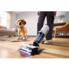 Κάθετη ηλεκτρική σκούπα Tineco Floor One S7 Steam Plus 4B1, 240W, Στεγνό/Υγρό, 0,7 l βρώμικο/0,8 l καθαρό, οθόνη LED και φωτισμός, Ατμός + στέγνωμα, Λευκό/μαύρο