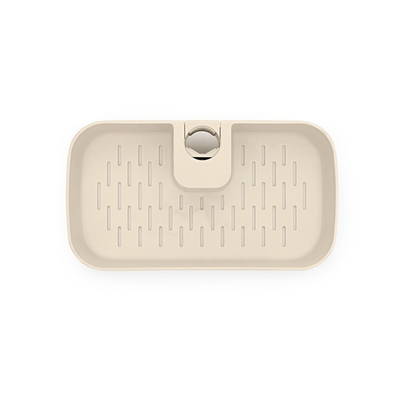 Οργανωτής ντους Brabantia ReNew 1006272, 7.5x13.3x24.4 cm, Βάθος με τρύπες νερού, Ανθεκτικό στη διάβρωση, Μπεζ