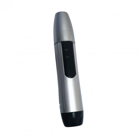 Rosberg trimmer μύτης και αυτιών R51812B, 1xAA μπαταρία, Λεπίδα ακριβείας από ανοξείδωτο ατσάλι, Γκρι/μαύρο