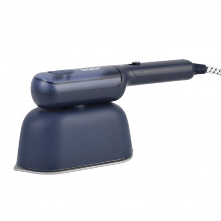 Σίδερο ατμού Techwood TDV-1204F, 1200W, 110 ml, 17 g/min, Κάθετο και οριζόντιο σιδέρωμα, Σκούρο μπλε