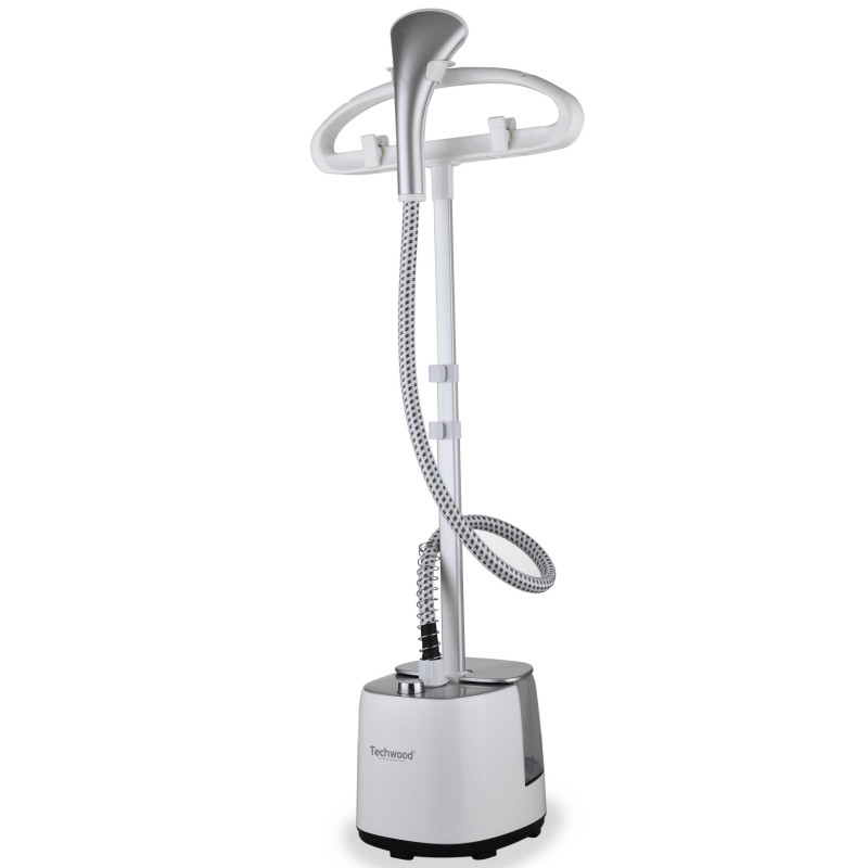 Σίδερο ατμού Techwood TDV-2006, 2000W, 2.8 l, 30 g/min, 90 λεπτά, Θερμική προστασία, 2 ρυθμίσεις, Λευκό