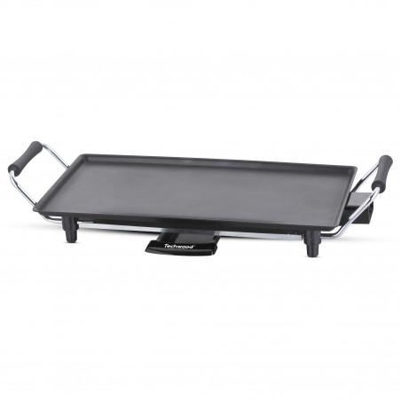 Techwood TTP-2343, 2000W, 43x23 cm, Αντικολλητική επίστρωση, Θερμοστάτης, Μαύρο