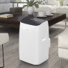 Κινητό κλιματιστικό Tesla TTMYW-09CHW, 9000 BTU, 25 m2, 390 m3/h, Wi-Fi, Drain Free, R290, οθόνη LED, αφύγρανση, νυχτερινή λειτουργία, λευκό