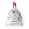 Brabantia PerfectFit σακούλες απορριμμάτων 647034, μέγεθος B, 5-7 l, 20 τεμάχια, λευκό