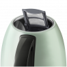 Ηλεκτρικός βραστήρας BUYDEEM K640, 2400W, 1.7 l, προστασία ξηρού βρασμού, χωρίς BPA, LED, ανοιχτό πράσινο
