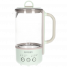 Ηλεκτρικός βραστήρας BUYDEEM K314, 300W, 0.6 l, Χρονοδιακόπτης με 3 στάδια, 3 ρυθμίσεις θερμοκρασίας, Διατήρηση ζεστού έως 8 ώρες, Πράσινο φως