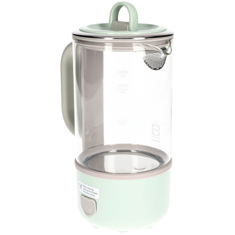 Ηλεκτρικός βραστήρας BUYDEEM K314, 300W, 0.6 l, Χρονοδιακόπτης με 3 στάδια, 3 ρυθμίσεις θερμοκρασίας, Διατήρηση ζεστού έως 8 ώρες, Πράσινο φως