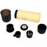 Φορητή μηχανή espresso BUYDEEM Nano OTEM-01, 7500 mAh, 20 bar, 50 ml, 12/24V, φόρτιση USB και Type-C, έδαφος + κάψουλες, κίτρινο