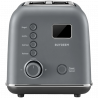 Τοστιέρα ψωμιού BUYDEEM DT730E, 900W, 2 υποδοχές, 9 αυτόματα προγράμματα, 9 επίπεδα φρυγανίσματος, Ανοξείδωτο περίβλημα, Οθόνη LCD, Ενδεικτικές λυχνίες LED, Αυτοκεντρισμός, Χρονοδιακόπτης, Γκρι