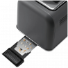 Τοστιέρα ψωμιού BUYDEEM DT730E, 900W, 2 υποδοχές, 9 αυτόματα προγράμματα, 9 επίπεδα φρυγανίσματος, Ανοξείδωτο περίβλημα, Οθόνη LCD, Ενδεικτικές λυχνίες LED, Αυτοκεντρισμός, Χρονοδιακόπτης, Γκρι