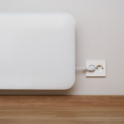 Θερμοσίφωνας Mill Invisible WiFi PA1200WIFI3, 1200W, 18 m2, 10 ρυθμίσεις θερμοκρασίας, Wi-Fi, Bluetooth, IPX4, Λευκό