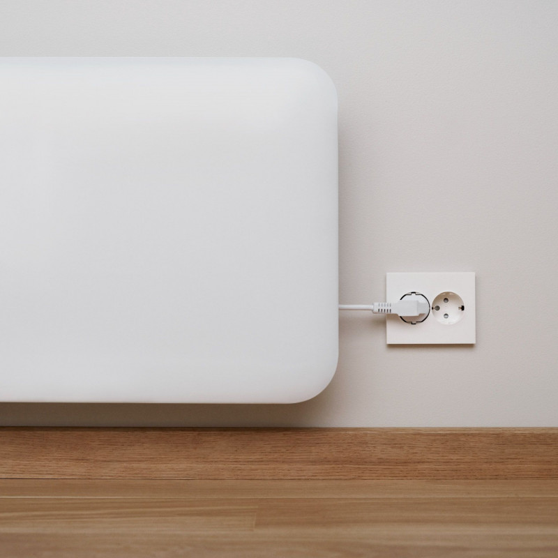 Θερμοσίφωνας Mill Invisible WiFi PA1200WIFI3, 1200W, 18 m2, 10 ρυθμίσεις θερμοκρασίας, Wi-Fi, Bluetooth, IPX4, Λευκό