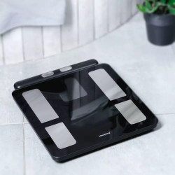 Klausberg KB 7856, Μέχρι 180 κιλά, Bluetooth, Android/iOS, οθόνη LCD, 14 τιμές σώματος, Μαύρο