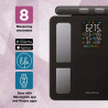 Klausberg KB 7856, Μέχρι 180 κιλά, Bluetooth, Android/iOS, οθόνη LCD, 14 τιμές σώματος, Μαύρο