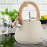 Klausberg KB 7919 βραστήρας με στροβιλισμό, 2,8 l, Θερμομονωμένη λαβή, Επαγωγή, Μπεζ