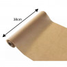 Περγαμηνή ψησίματος Klausberg KB 7904, Ρολό 50 m, 38 cm, -40 έως 230°C, γενικής χρήσης, αντικολλητικό, καφέ