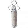 Σύριγγα μαριναρίσματος κρέατος Klausberg KB 7842, 60 ml, 3 βελόνες, Ανοξείδωτο ατσάλι, χωρίς BPA, Ασημί