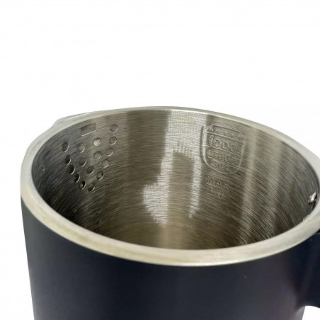 Ηλεκτρικός βραστήρας Klausberg KB 7892, 2200W, 1.7 l, 13 ρυθμίσεις, 4 προγράμματα, οθόνη LED, περιστρεφόμενη βάση, μαύρο/ροζ χρυσό