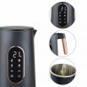 Ηλεκτρικός βραστήρας Klausberg KB 7892, 2200W, 1.7 l, 13 ρυθμίσεις, 4 προγράμματα, οθόνη LED, περιστρεφόμενη βάση, μαύρο/ροζ χρυσό