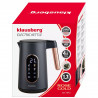 Ηλεκτρικός βραστήρας Klausberg KB 7892, 2200W, 1.7 l, 13 ρυθμίσεις, 4 προγράμματα, οθόνη LED, περιστρεφόμενη βάση, μαύρο/ροζ χρυσό
