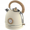 Ηλεκτρικός βραστήρας με θερμόμετρο Klausberg KB 7906, 2200W, 1.8 l, Ένδειξη στάθμης νερού, Προστασία υπερθέρμανσης, Κρέμα
