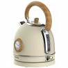 Ηλεκτρικός βραστήρας με θερμόμετρο Klausberg KB 7906, 2200W, 1.8 l, Ένδειξη στάθμης νερού, Προστασία υπερθέρμανσης, Κρέμα