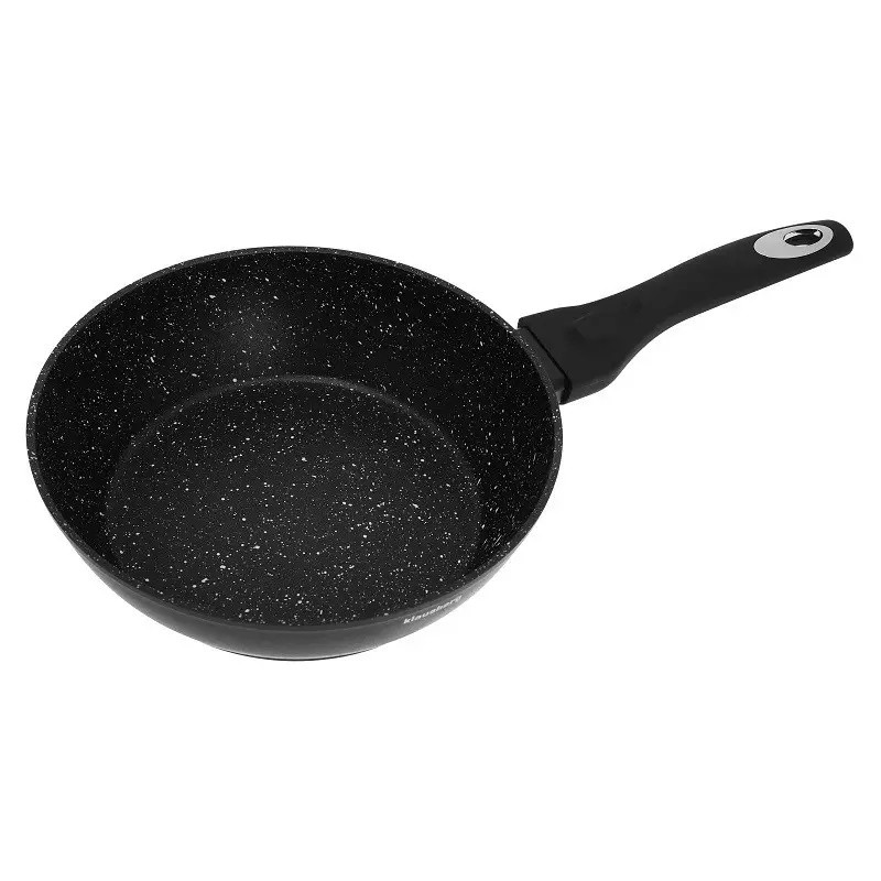 Σετ κατσαρόλες και τηγάνια Klausberg KB 7322, 15 τεμαχίων, Θερμοζεύγος, Οπή έκχυσης, Επαγωγή, Μαύρο