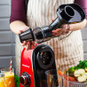 Αποχυμωτής Klausberg KB 7870, 150 W, 700 ml, κοχλίας 7 τμημάτων, Reverse, Αξεσουάρ, Κόκκινο