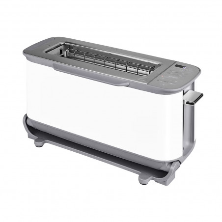 Τοστιέρα Ninja 3σε1 ST200EUWH, 2400W, 7 προγράμματα, ρύθμιση θερμοκρασίας, ψησταριά, απόψυξη, αναθέρμανση, οριζόντια λειτουργία, λευκό