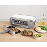 Τοστιέρα Ninja 3σε1 ST200EUWH, 2400W, 7 προγράμματα, ρύθμιση θερμοκρασίας, ψησταριά, απόψυξη, αναθέρμανση, οριζόντια λειτουργία, λευκό
