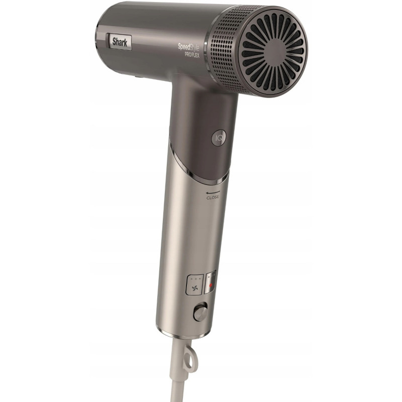 4σε1 Shark SpeedStyle Pro FLEX HD542EU, 1750W, 4 ρυθμίσεις θερμοκρασίας, 3 ταχύτητες, κρύος αέρας, ιονισμός, προστασία τριχωτού της κεφαλής, Mocha silver