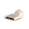 Στεγνωτήρας μαλλιών Shark HD352EU SpeedStyle IQ, 1700W, 3 ταχύτητες, Θερμικός έλεγχος, Ionizer, RapidGloss, Coanda, Cool Shot, Αξεσουάρ, Λευκό μετάξι