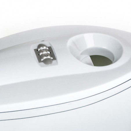 Κανάτα νερού με φίλτρο Aquaselect B18, 2,5 l, Αντιολισθητική βάση, Φίλτρο με ρητίνες ιοντοανταλλαγής και ενεργό άνθρακα, Λευκό