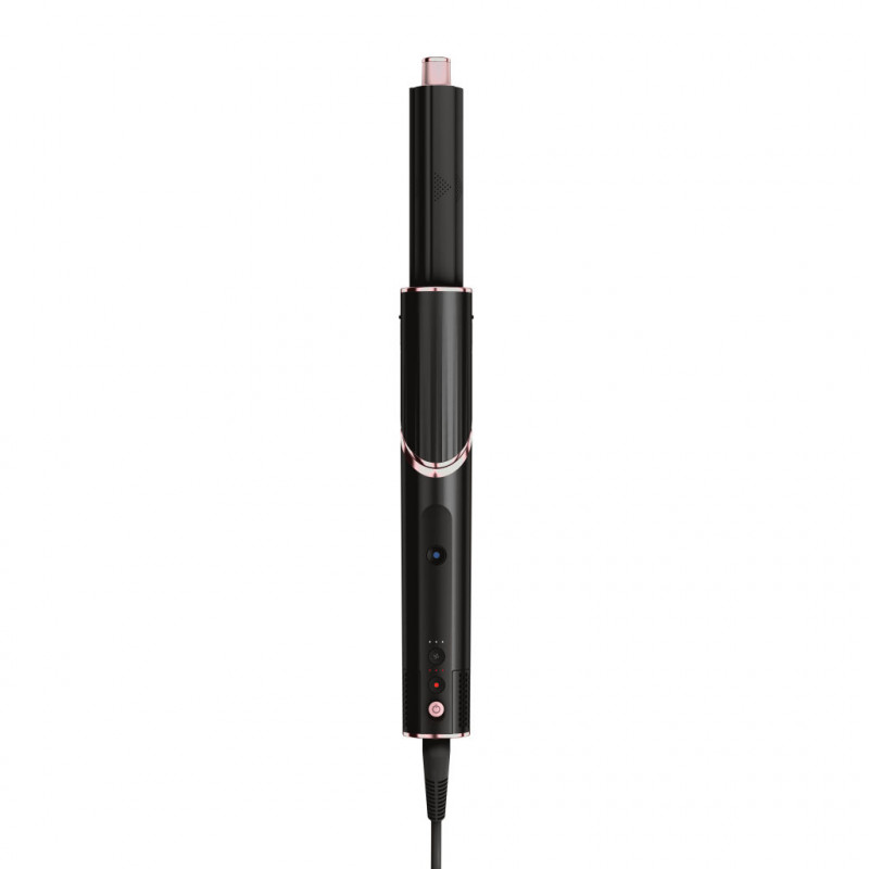 Shark FlexStyle HD440EU 5in1 Σίδερο & Στεγνωτήρας μαλλιών για μπούκλες, 1400W, 3 ταχύτητες, 4 ρυθμίσεις θερμοκρασίας, Coanda, Προστασία θερμότητας, Cool Shot, Μαύρο/Ροζ Χρυσό