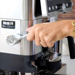 Καφετιέρα Ninja Luxe Café Pro TES701EU 3-σε-1, 1650W, 15 bar, 250 g, 2 l, Barista Assist, 5 ρυθμίσεις αφρού, 9 τύποι εσπρέσο, Inox