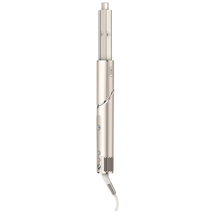 Shark FlexStyle HD424SLEU Σίδερο και στεγνωτήρας μαλλιών, 1400W, 3 ταχύτητες, αυτόματη μπούκλα Coanda, 3 εξαρτήματα, προστασία από τη θερμότητα, Cool Shot, ασημί/σαμπάνια